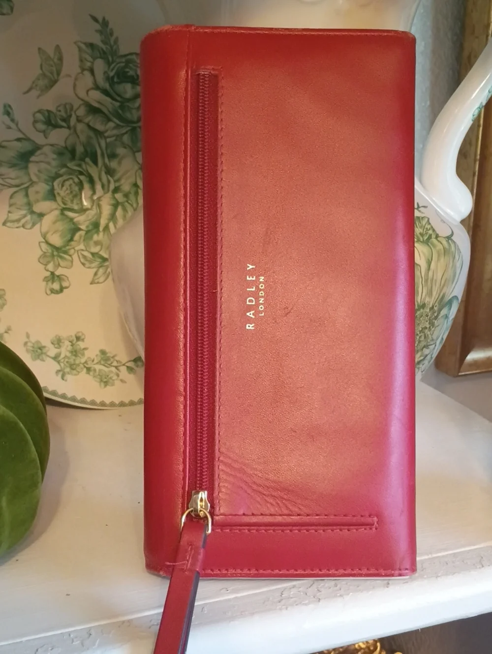 Radley London winter Christmas snow skating dog wallet